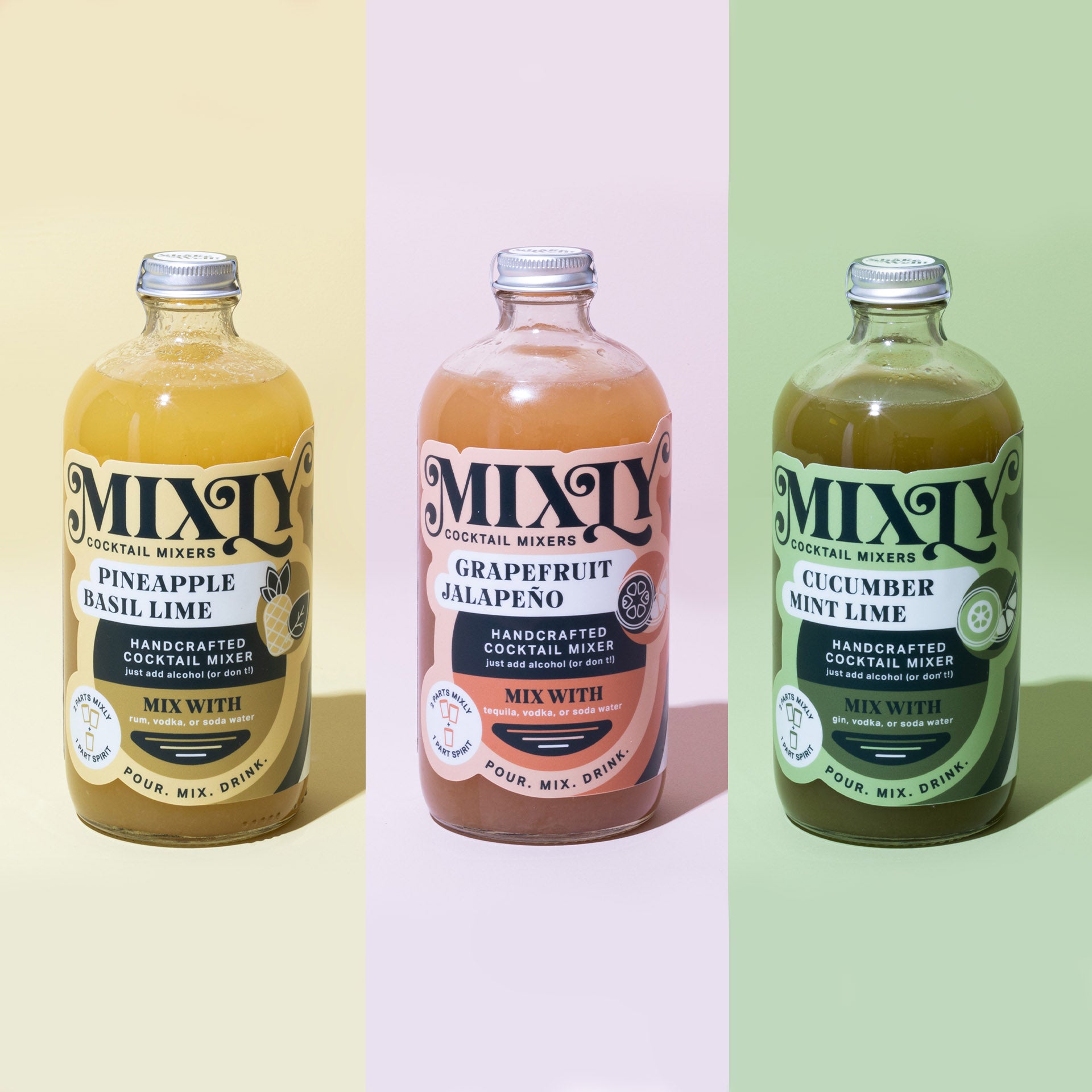 Shop Premade Mocktail Mixers – Mixly Cocktail Co