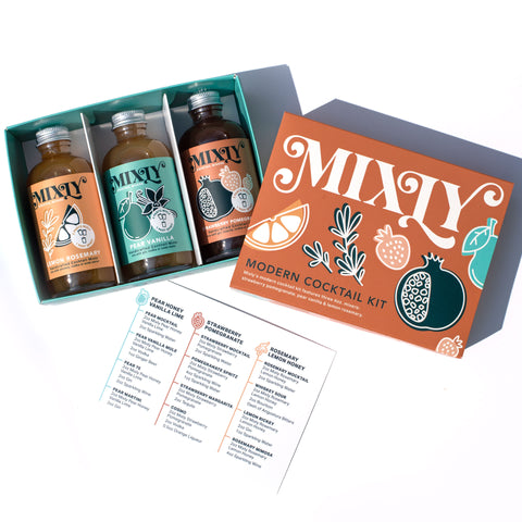 Winter Bundle  Craft Cocktail & Mocktail Mixers – Mixly Cocktail Co