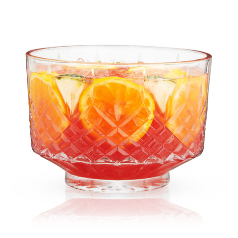 Admiral Crystal Punch Bowl