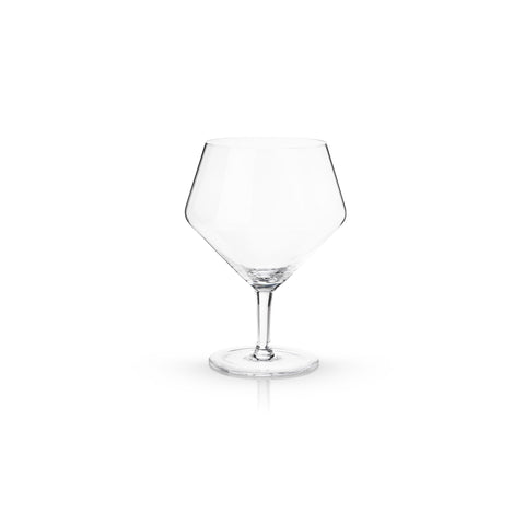 Raye Angled Crystal Gin & Tonic Glasses Set of 2