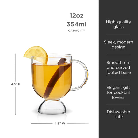 Raye Hot Toddy Glasses Set of 2